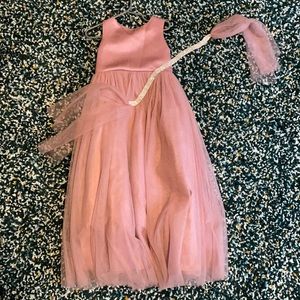 Little girl’s jr bridesmaid or flower girl dress